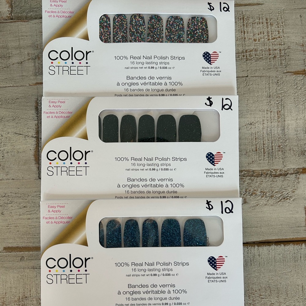 Color Street Nails : Glitter Nail set